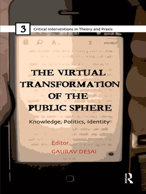 cover image of The Virtual Transformation of the Public Sphere